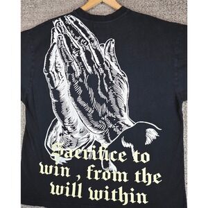 Darc Sport Wolves Club‎ XXL Praying Hands T Shirt Mens Black Limited 49 of 1000